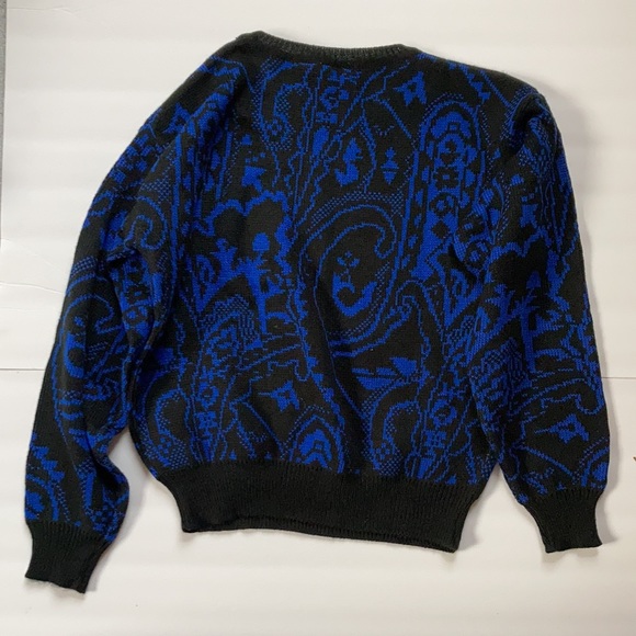 Country Suburbans crewneck sweater Black & Blue Size M - Picture 4 of 4